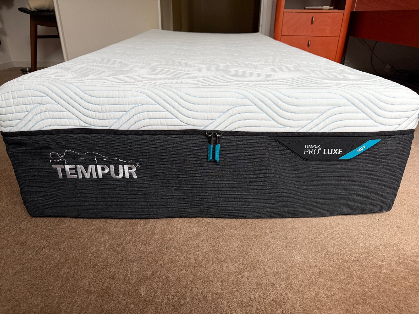 Tempur Pro Luxe SmartCool - 90x200 - met kussen en garantie, Ophalen, 90 cm, Eenpersoons, Nieuw