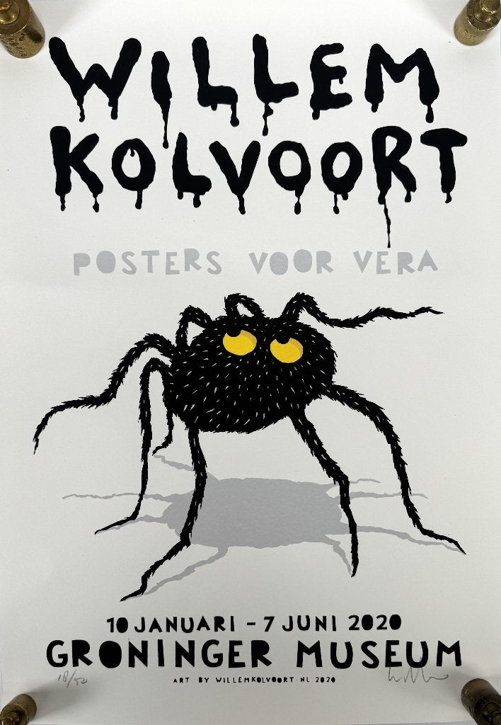 1373. Zeefdruk, Willem Kolvoort – 'Posters voor Vera', 2020, Ophalen