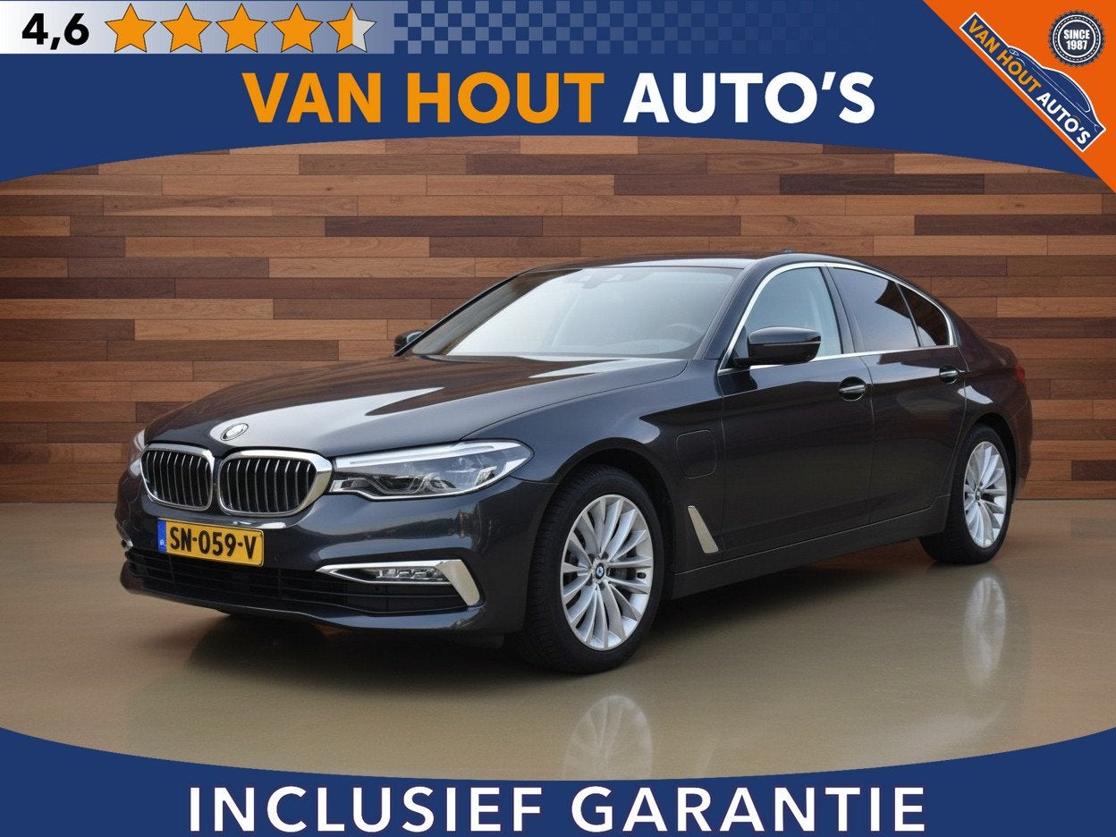 BMW 5 Serie 530e iPerformance High Executive | LUXURY LINE, Automaat, 1998 cc, Achterwielaandrijving, Gebruikt