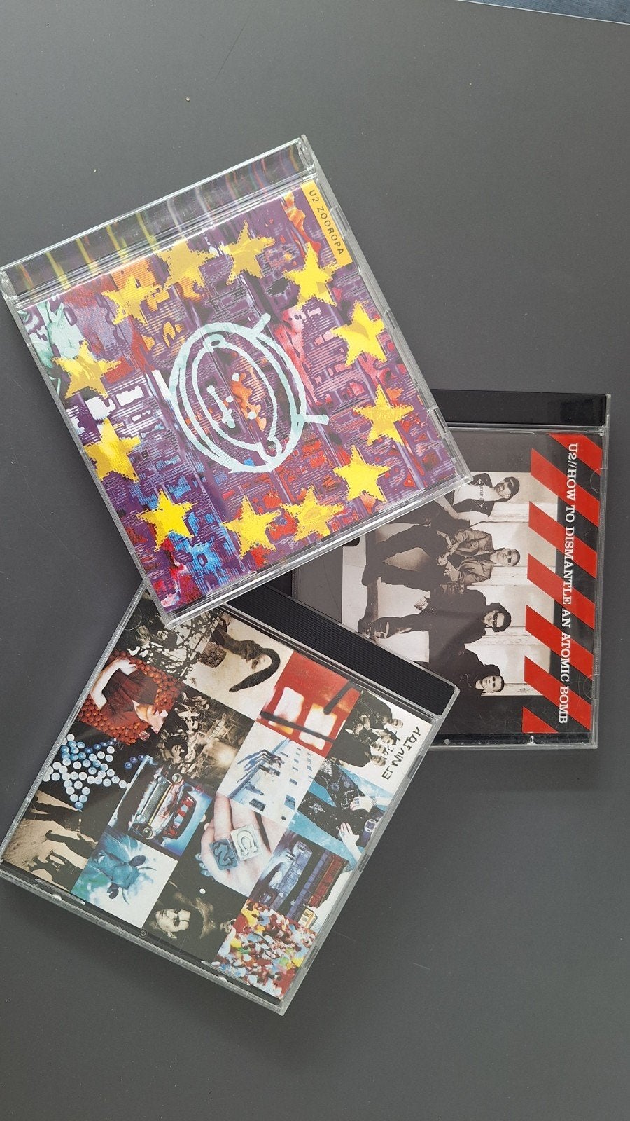 U2 CD collectie: Achtung Baby, Zooropa, How to Dismantle, Ophalen of Verzenden, 1990 - 1999, Gebruikt
