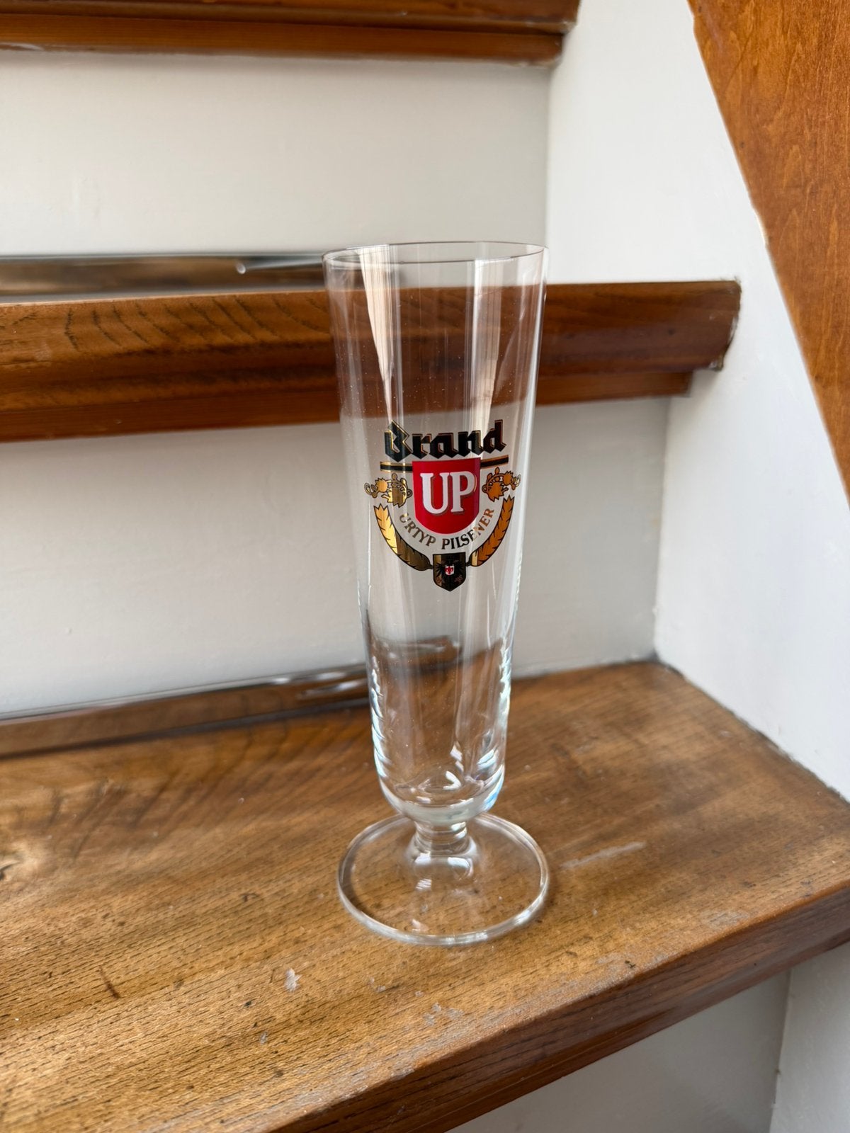 Brand Up Urtyp Pilsener bierglas, Verzamelen, Ophalen of Verzenden, Zo goed als nieuw, Glas of Glazen, Brand