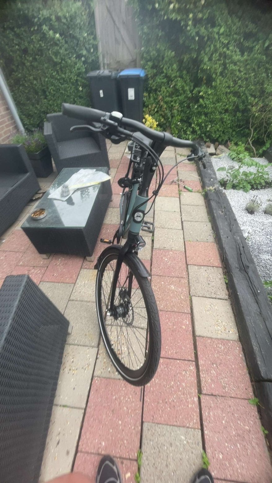 Mannen fiets, Ophalen, Zo goed als nieuw