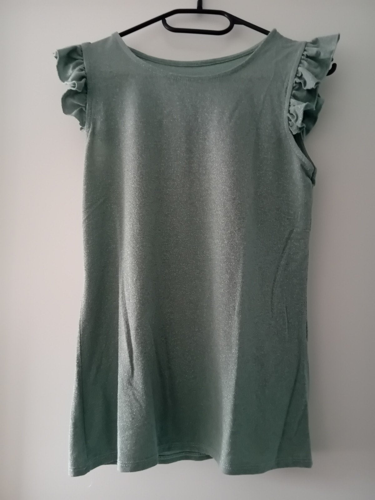 Glittery shirt in maat S/M, Ophalen of Verzenden, Maat 36 (S), Gedragen, Boven de knie