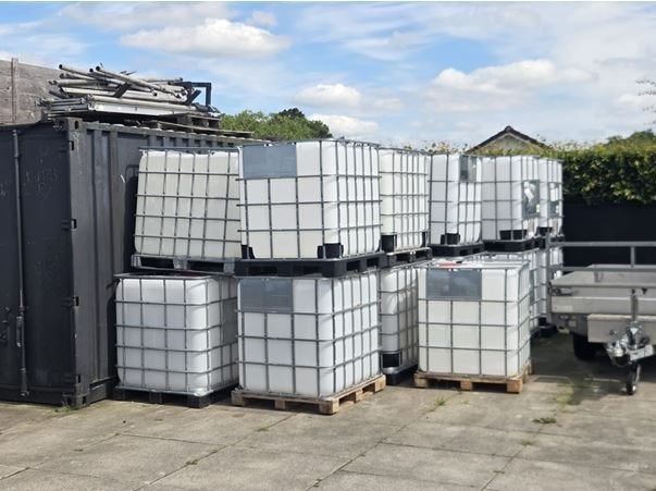 IBC tanks, Ophalen, Gebruikt, 100 cm of meer, 60 cm of meer