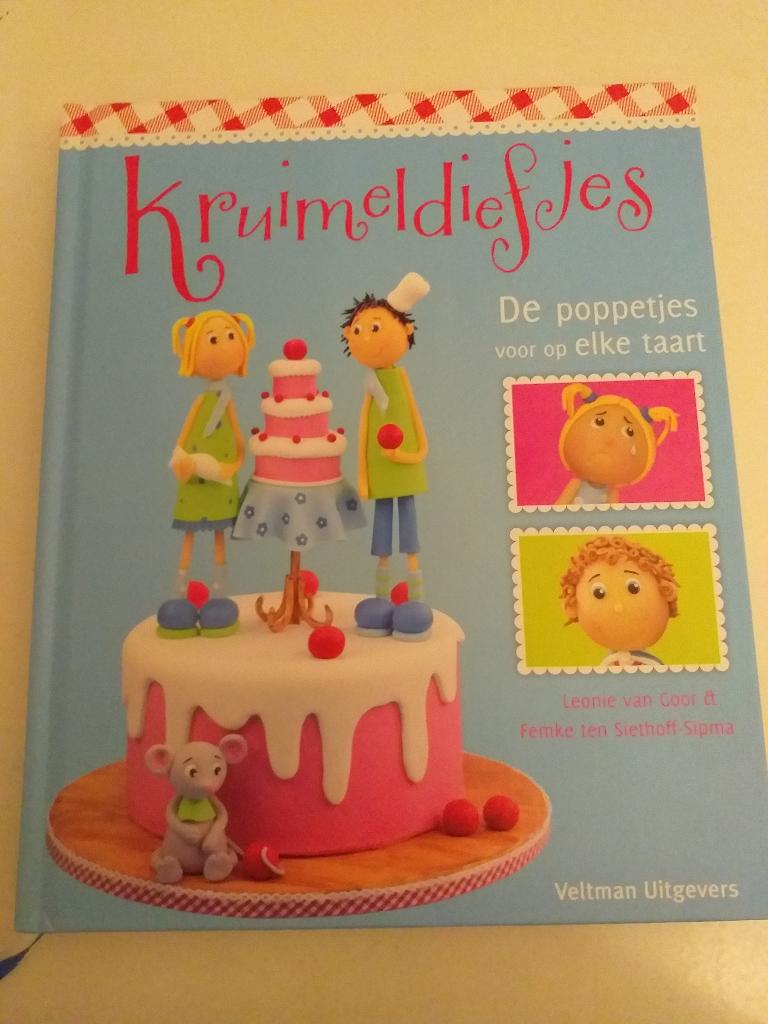 Nieuw boek Kruimeldiefjes de poppetjes voor op elke taart, Hobby en Vrije tijd, Taarten en Cupcakes maken, Ophalen of Verzenden