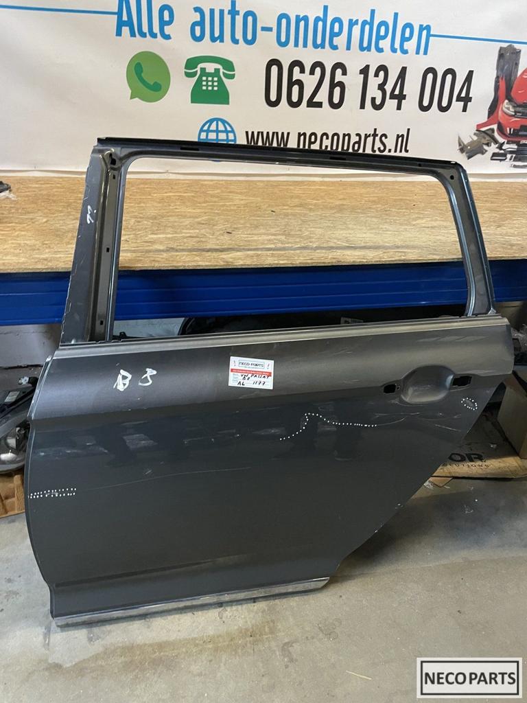 PASSAT B8 PORTIER ACHTERDEUR LINKS ACHTERPORTIER, Gebruikt, -, Volkswagen, -