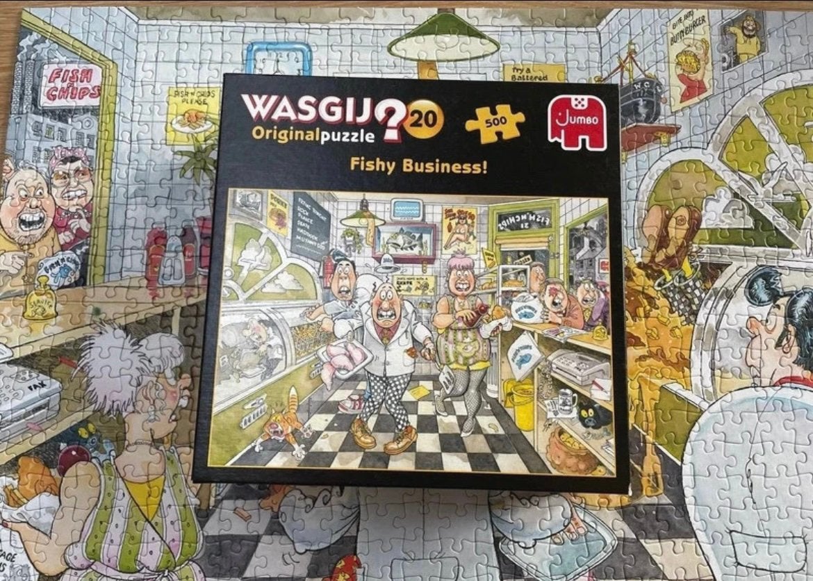 WasGIJ? Original 20, 500st, Ophalen, 500 t/m 1500 stukjes, Zo goed als nieuw