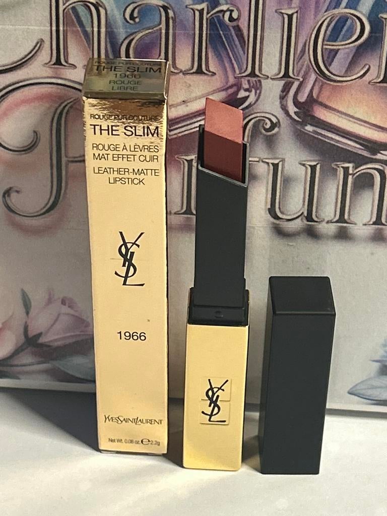 YSL the slim leather-matte lipstick ~ 1966 rouge libre, Ophalen of Verzenden, Nieuw