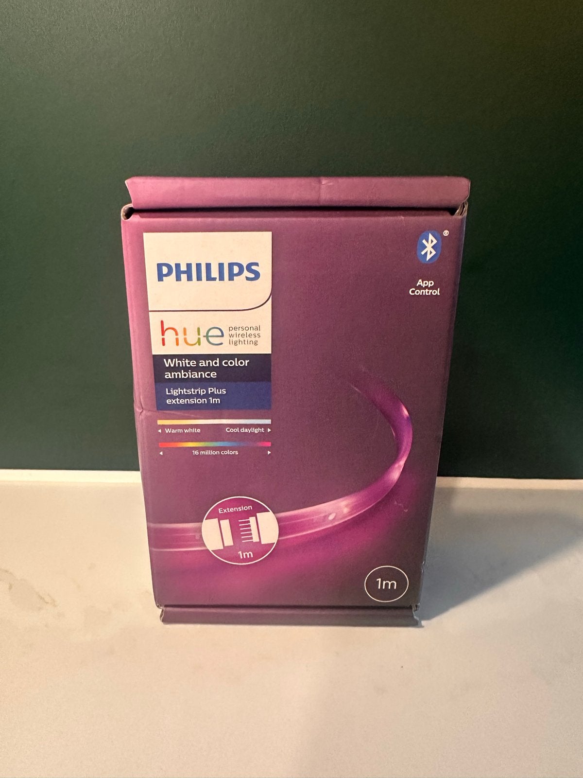 Philips Hue Lightstrip Plus Extension 1m, Dimbaar, Ophalen of Verzenden, Nieuw, Philips Hue