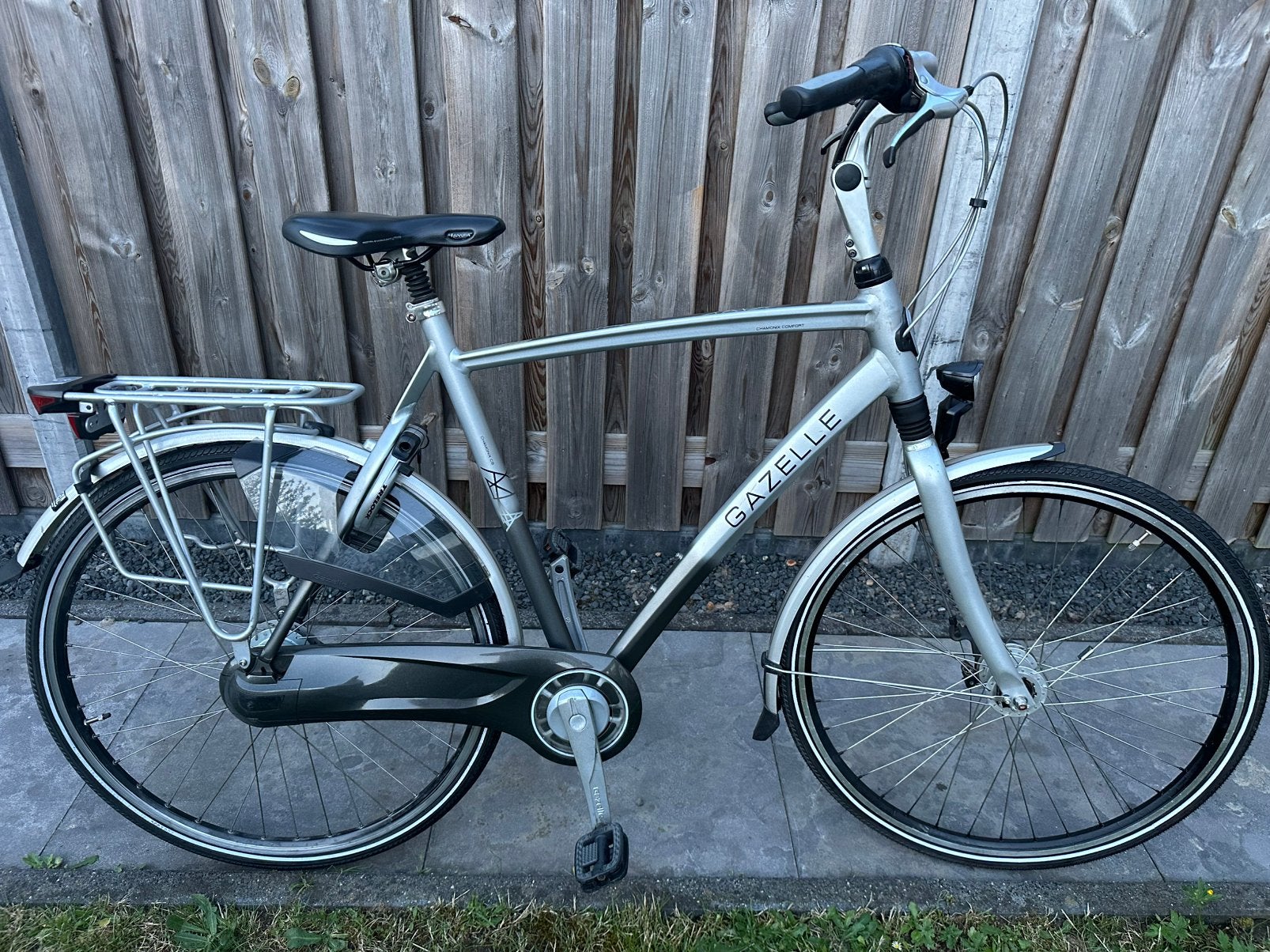 Gazelle Chamonix comfort  maat 61cm, Fietsen en Brommers, Fietsen | Heren | Herenfietsen, Gebruikt, Versnellingen, Ophalen of Verzenden