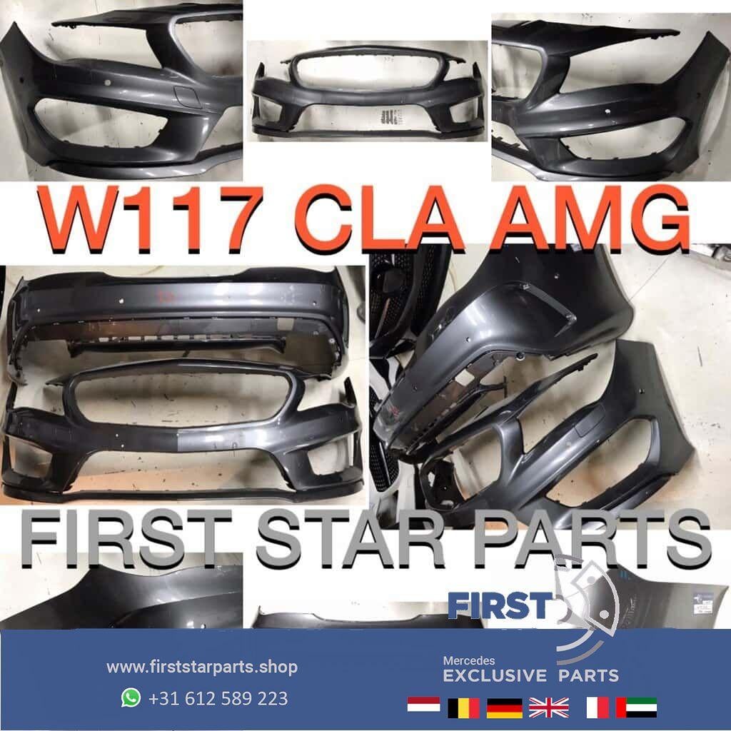 W117 CLA AMG Pakket origineel Mercedes 787 grijs voorbumper, Gebruikt, -, Ophalen of Verzenden, Bumper