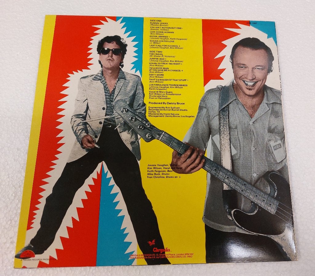 Fabulous Thunderbirds VINYL LP What's the word Rare pressing, LP, Pop, Fotohoes, Ophalen of Verzenden