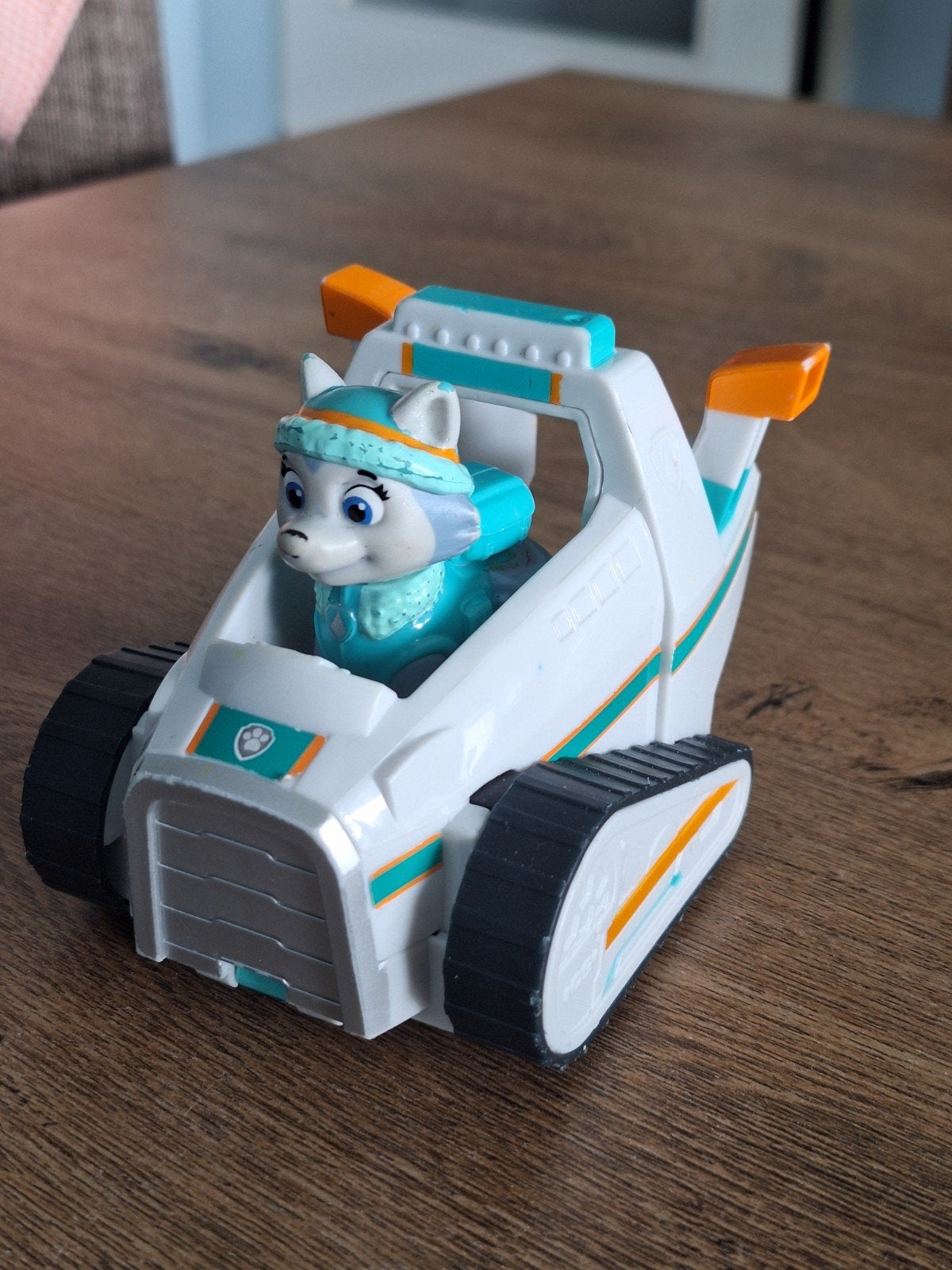 Paw Patrol Everest Sneeuwscooter met figuur, Ophalen of Verzenden, Gebruikt
