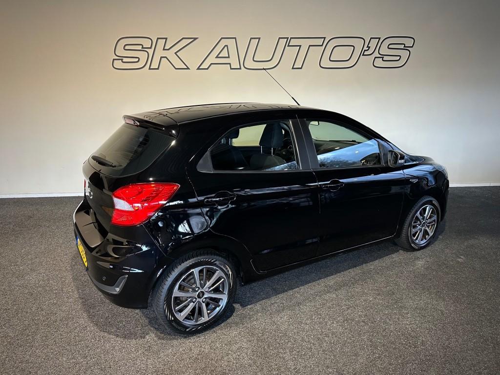 Ford KA 1.2 TREND ULTIMATE l NAP l STOELVERW l BLUETOOTH l A, Voorwielaandrijving, 86 pk, Zwart, Origineel Nederlands