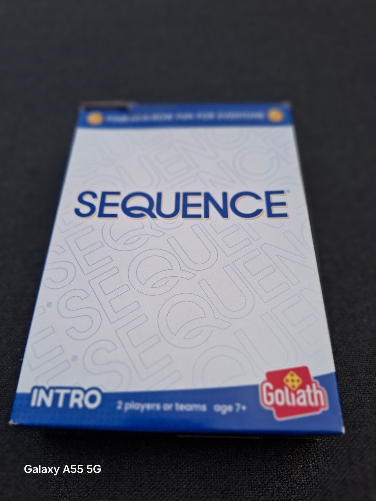 Sequence Intro Bordspel - Goliath, Hobby en Vrije tijd, Goliath BV, Een of twee spelers, Goliath, Zo goed als nieuw