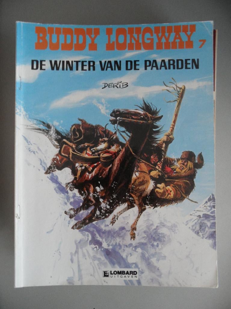 Buddy Longway. 3 x, Boeken, Eén stripboek, Ophalen of Verzenden, Gelezen