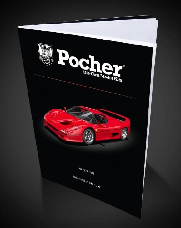 Ferrari F50 1:18 HK62/HK63 Pocher PRE-ORDER, Ophalen of Verzenden, Nieuw, 1:5 t/m 1:8, Auto