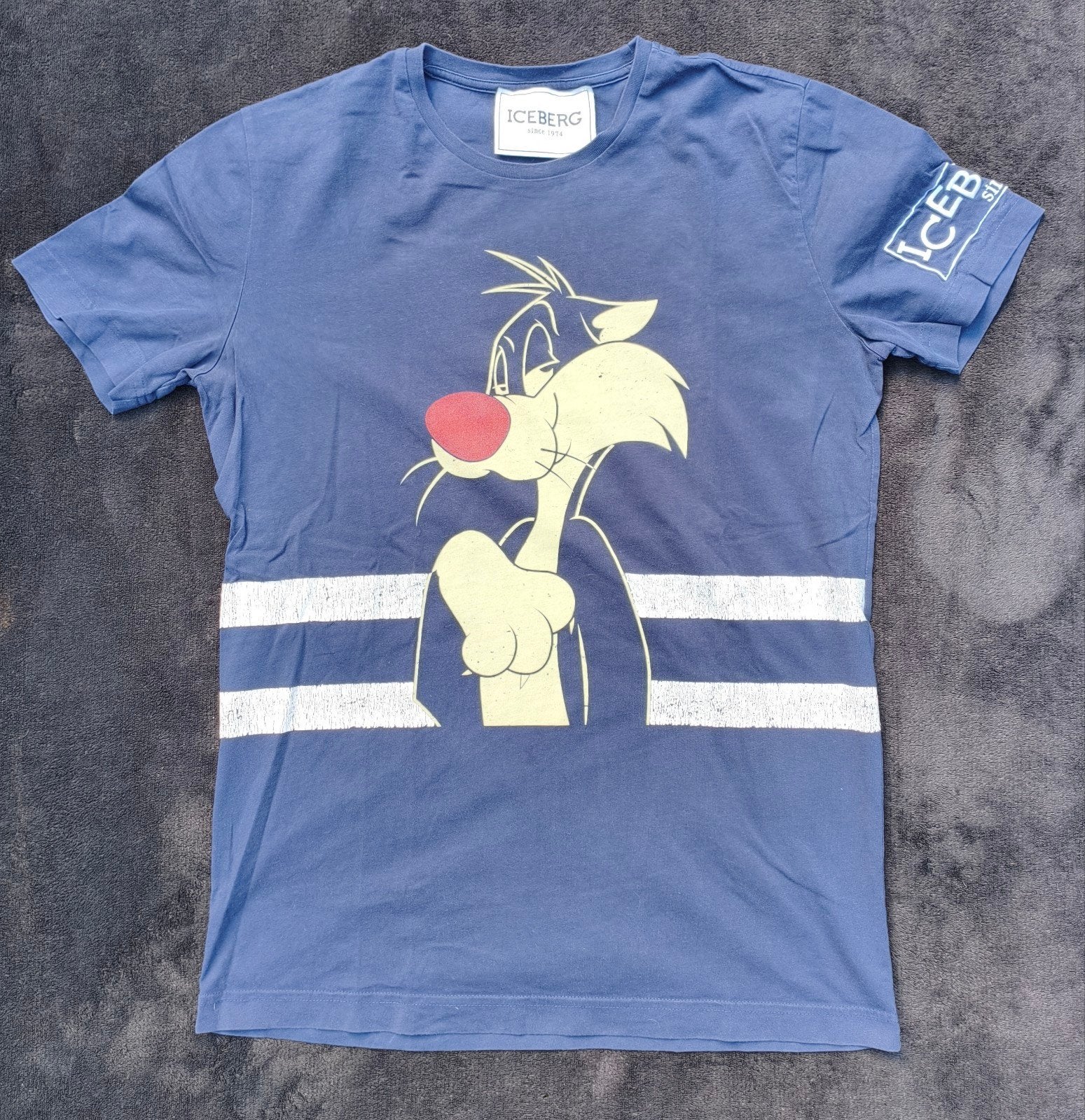 Iceberg shirt - M, Ophalen of Verzenden, Blauw