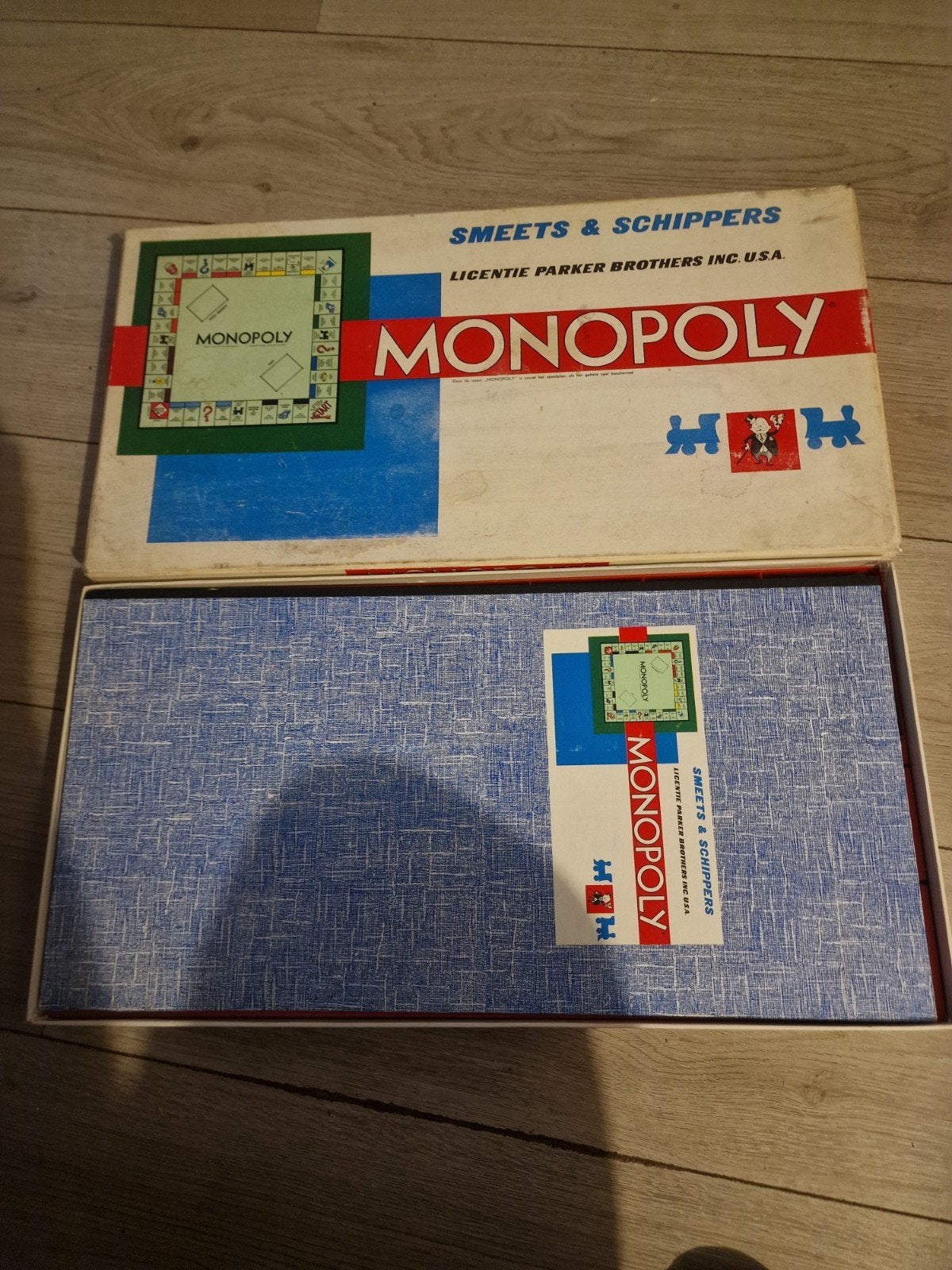 Monopoly bordspel - Vintage Smeets & Schippers editie, Vijf spelers of meer, Ophalen of Verzenden, Zo goed als nieuw, Smeets & Schippers