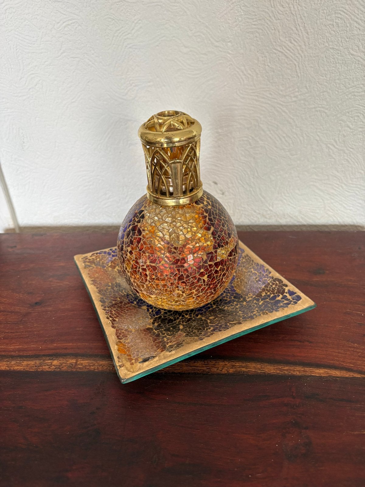 Ashleigh & Burwood Fragrance Lamp Mozaïek, Meerkleurig, Ophalen of Verzenden, Glas, Oosters