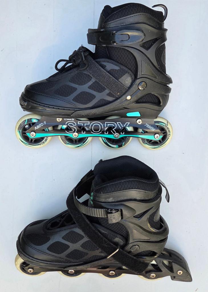 inline skates verstelbare (maat 38-41), Overige merken, Kinderen, Ophalen of Verzenden, Inline skates 4 wielen