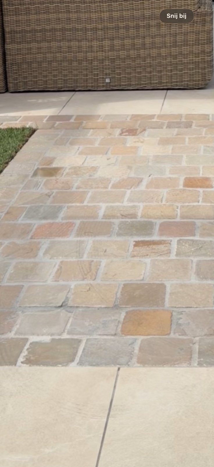 Kandla mix keien 14x14   5/7, Ophalen, Overige typen, Nieuw, Natuursteen