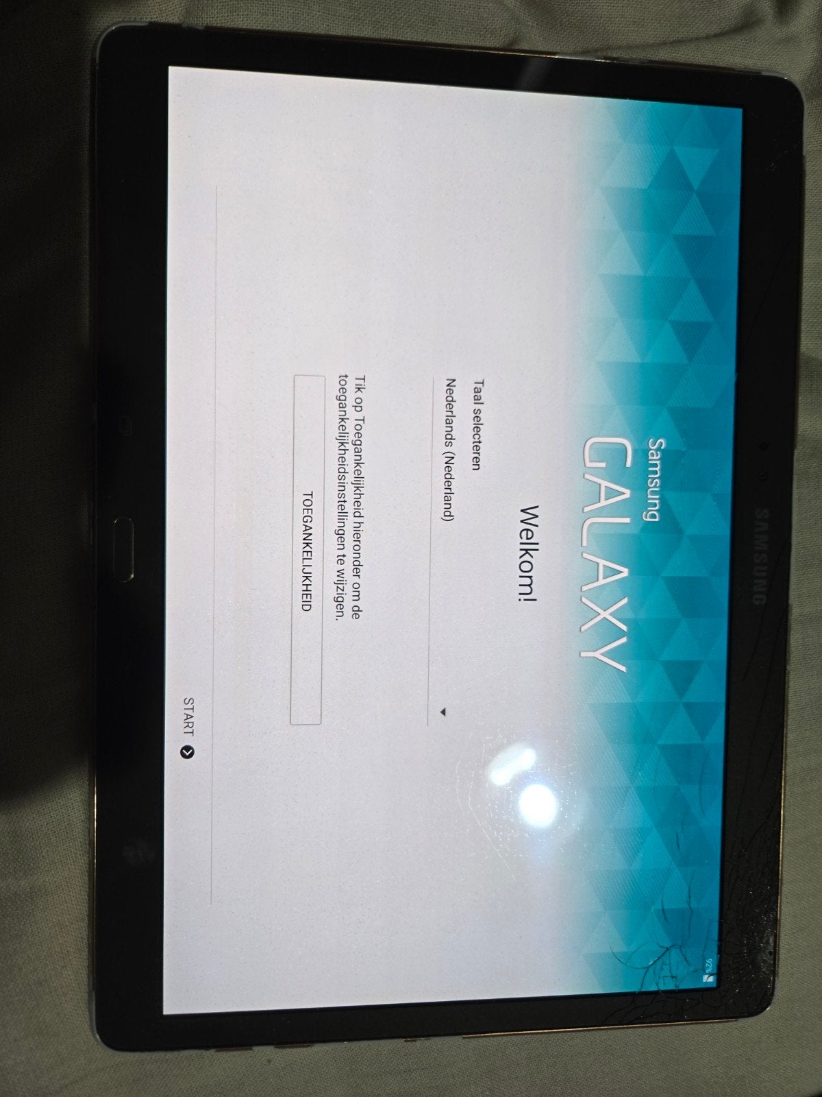 Samsung Galaxy Tab - Scherm kapot, werkt nog wel, Gebruikt, Ophalen of Verzenden, Galaxy tab s 10.5, Samsung