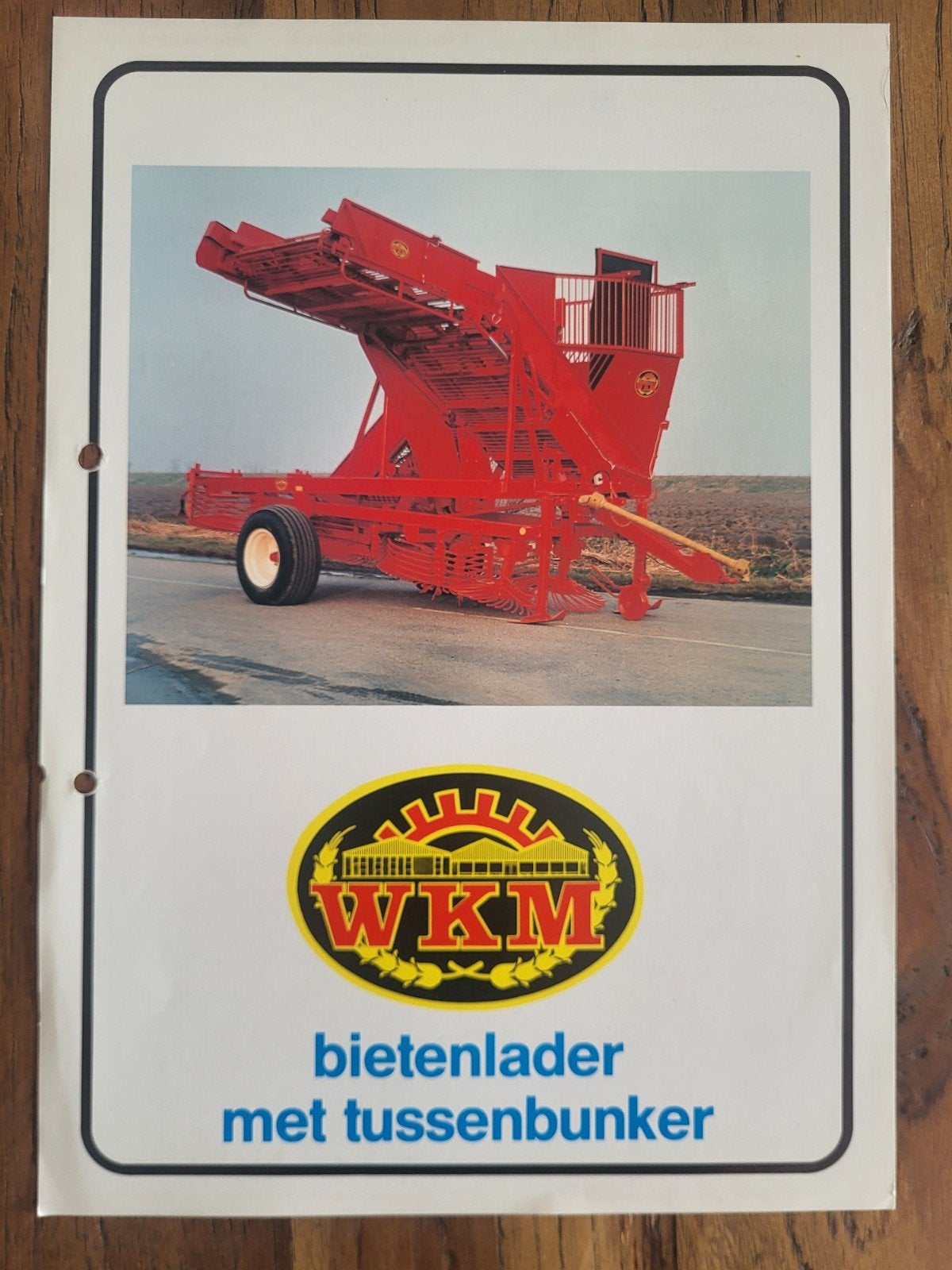 tractor folder WKM bietenlader met tussenbunker, Ophalen of Verzenden, Zo goed als nieuw