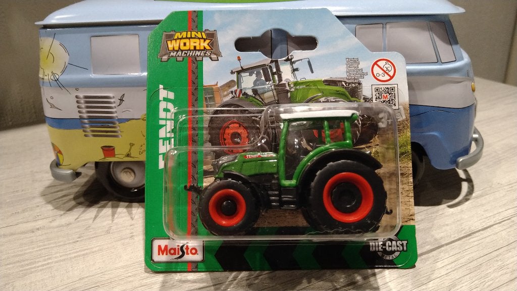 Maisto Mini Work Machines Fendt 209 Vario Green 1:87?, Ophalen of Verzenden, Nieuw, Bus of Vrachtwagen, Overige merken