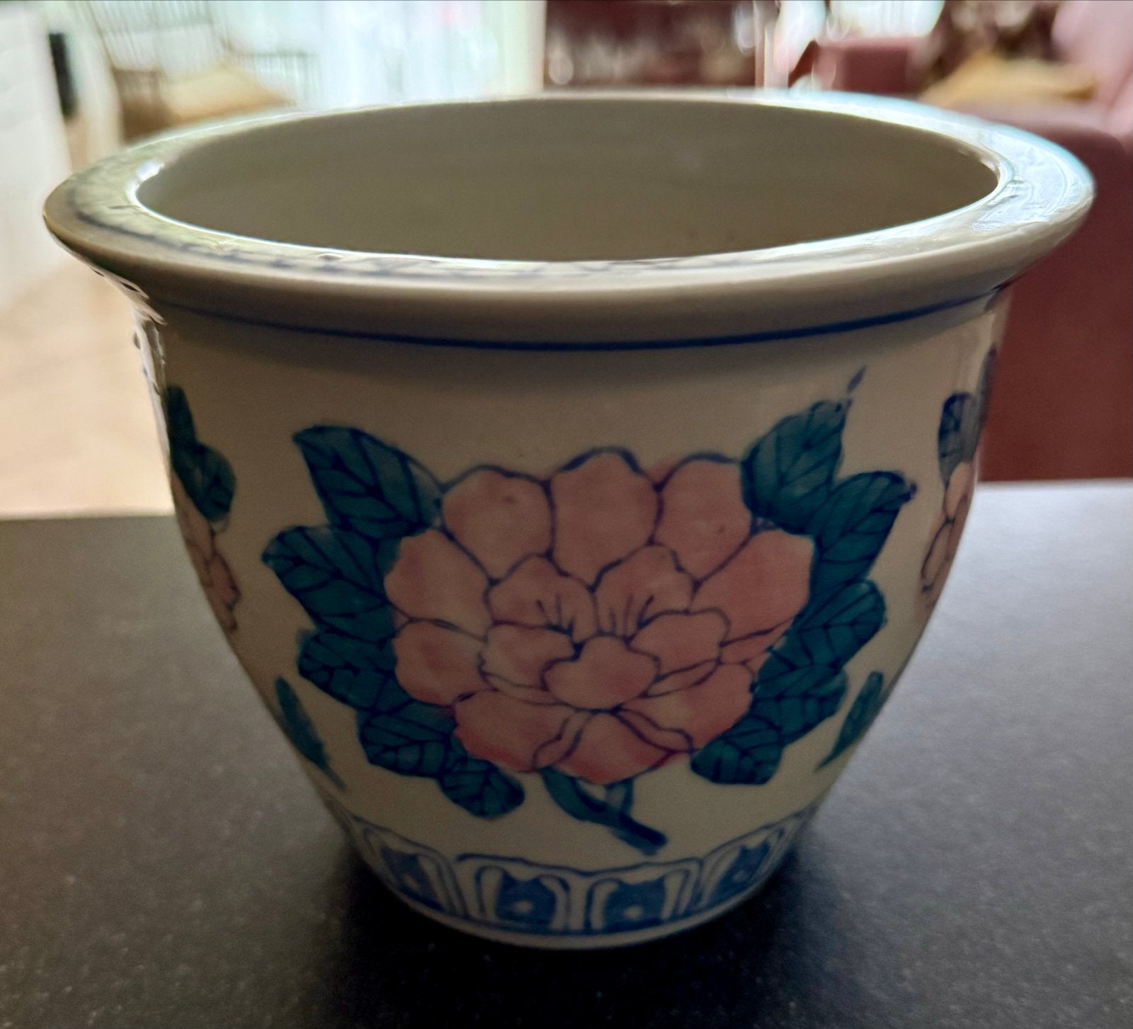 Vintage Chinese bloempot, Ophalen of Verzenden