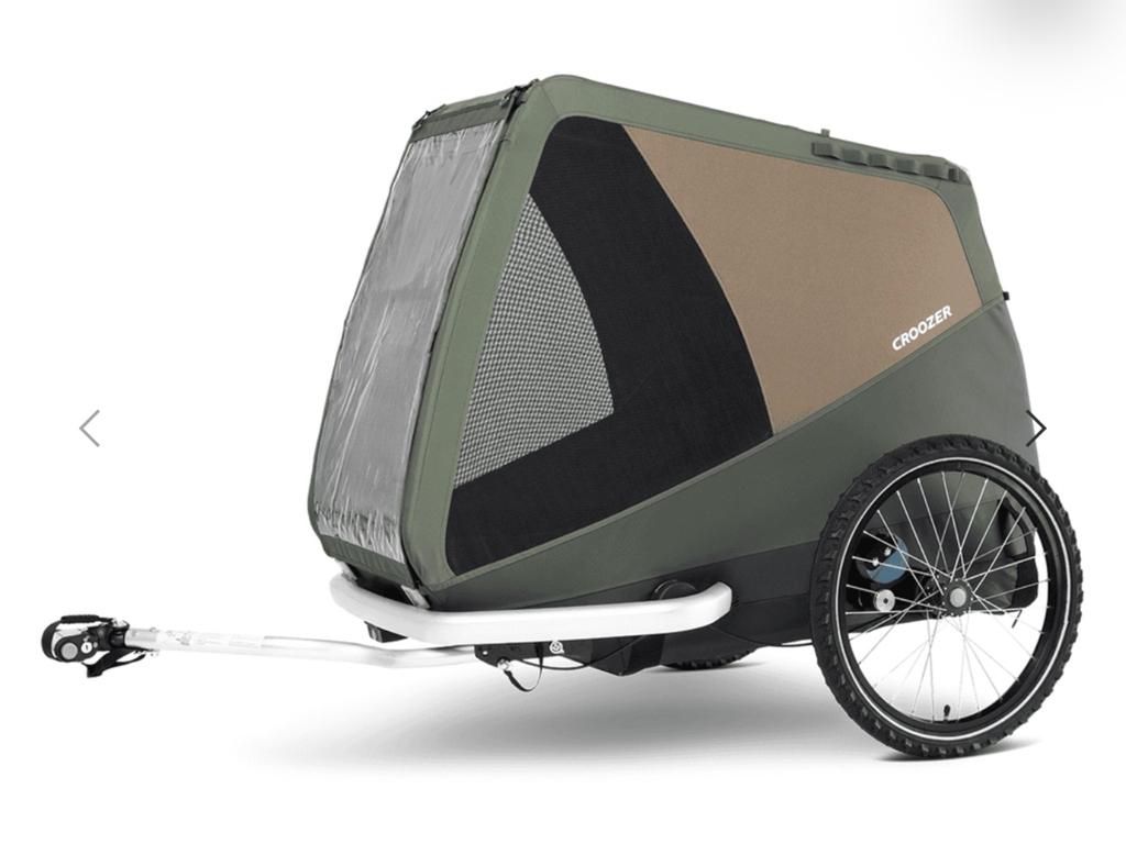 HONDENFIETSKAR Croozer Dog XXL Bruuno, Fietsen en Brommers, Zo goed als nieuw, Hondenkar, 40 tot 60 kg, Opvouwbaar
