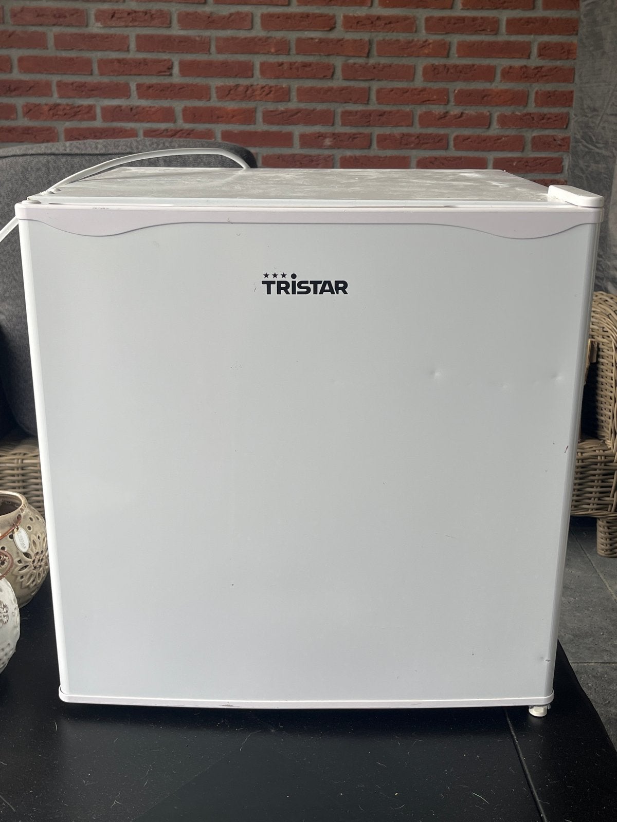 Tristar mini koelkast met vriesvakje - 46 liter, Ophalen, Gebruikt, Minder dan 75 liter, Met vriesvak