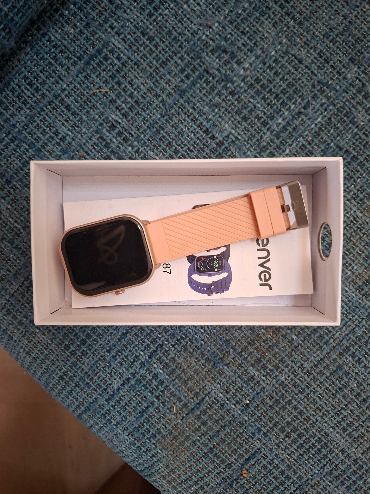 Denver smartwatch, Ophalen of Verzenden, Zwart, Android