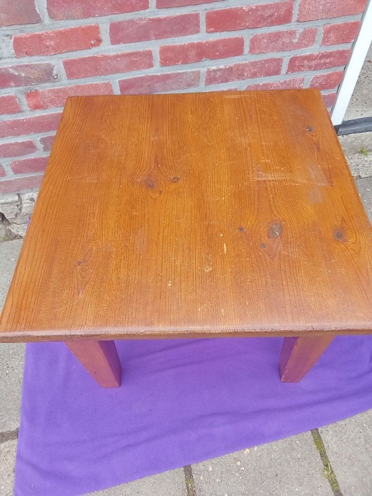 Vintage salontafel, Huis en Inrichting, Tafels | Salontafels, Ophalen, Gebruikt, 100 tot 150 cm, 50 tot 100 cm