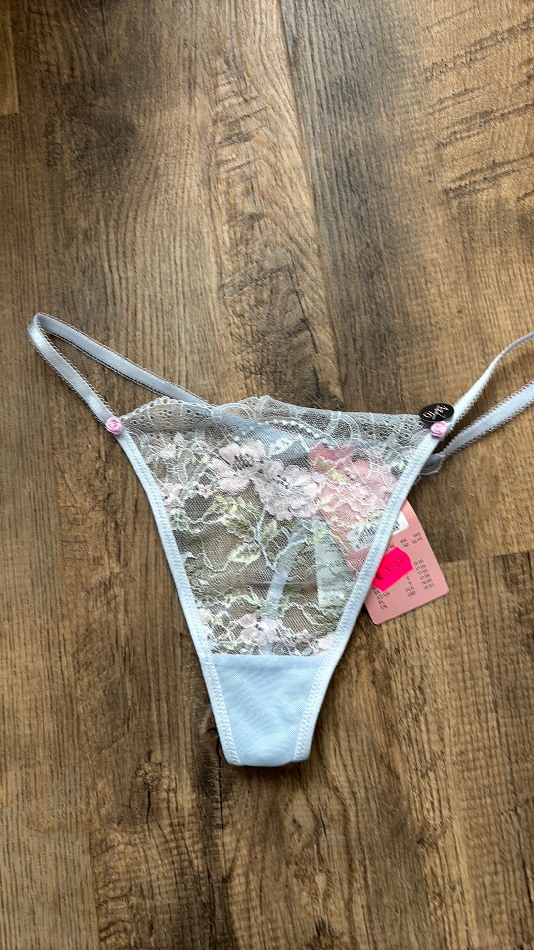 String hunkemoller blauw, Verzenden, Blauw, String
