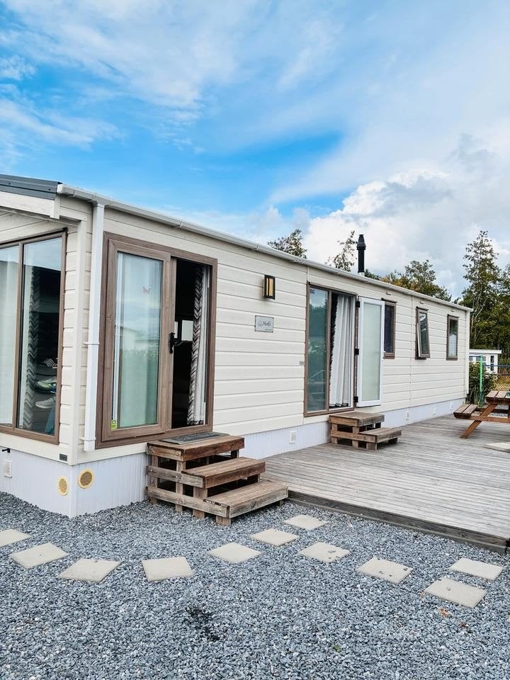 Scala Chalet/stacaravan met 3 slaapkamers in Nieuwvliet-Bad