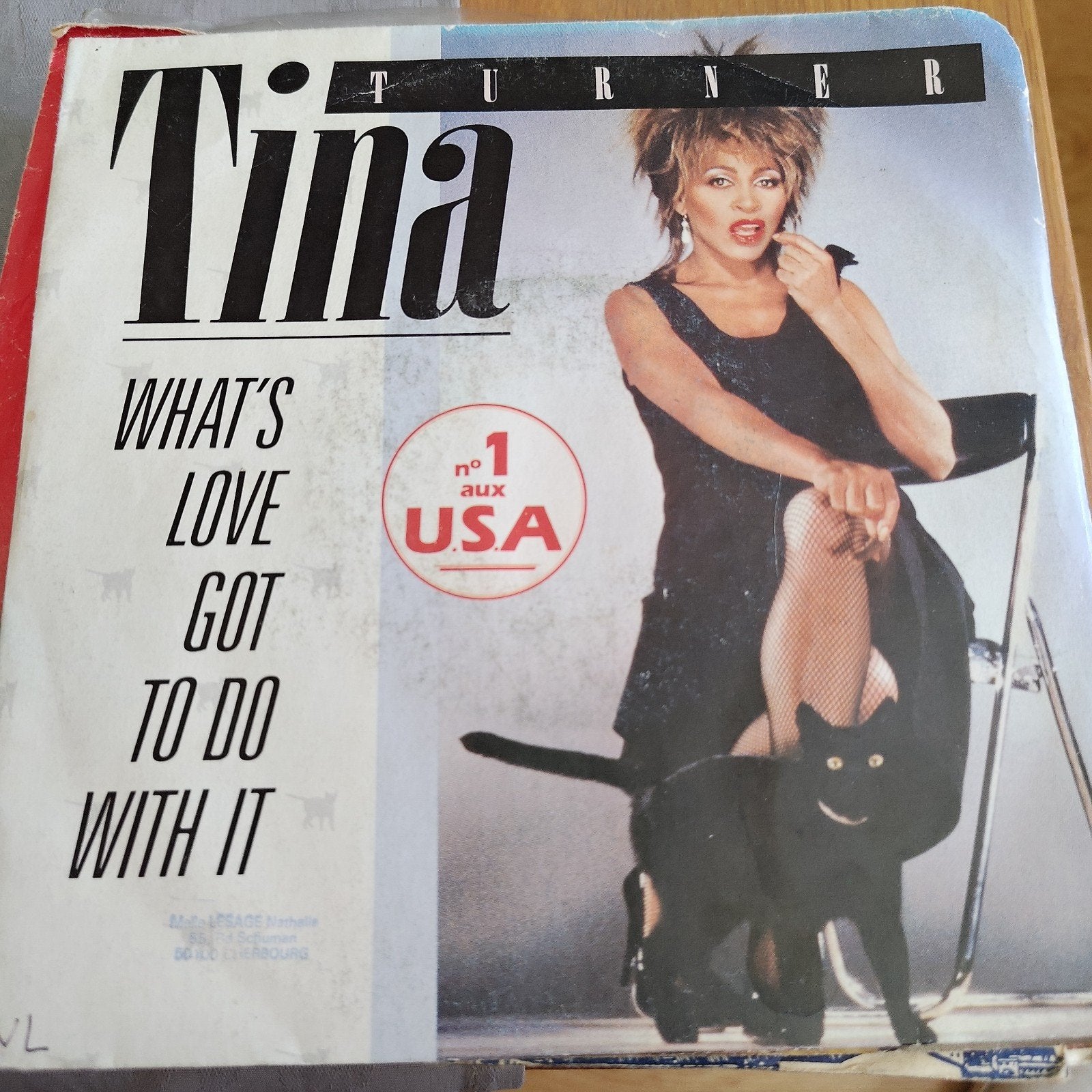 Tina Turner - What's Love Got To Do With It (Single), Ophalen of Verzenden, Gebruikt, 7 inch