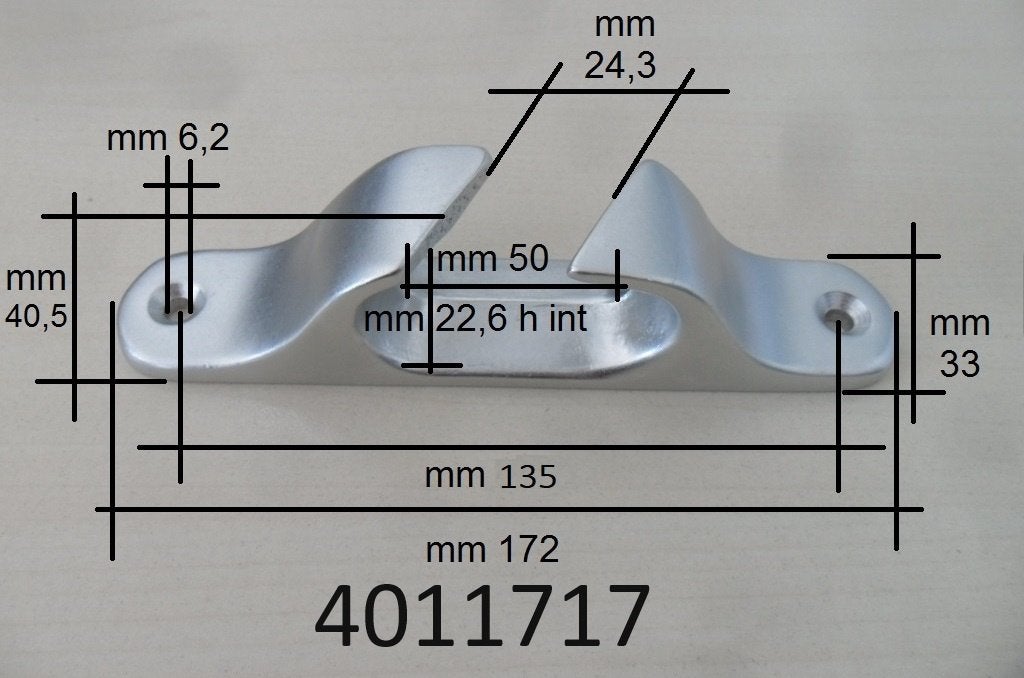 Aluminium verhaalklampen 136 mm-172 mm-255 mm. Vanaf € 49,95, Watersport en Boten, Ophalen of Verzenden, Nieuw, Overige typen