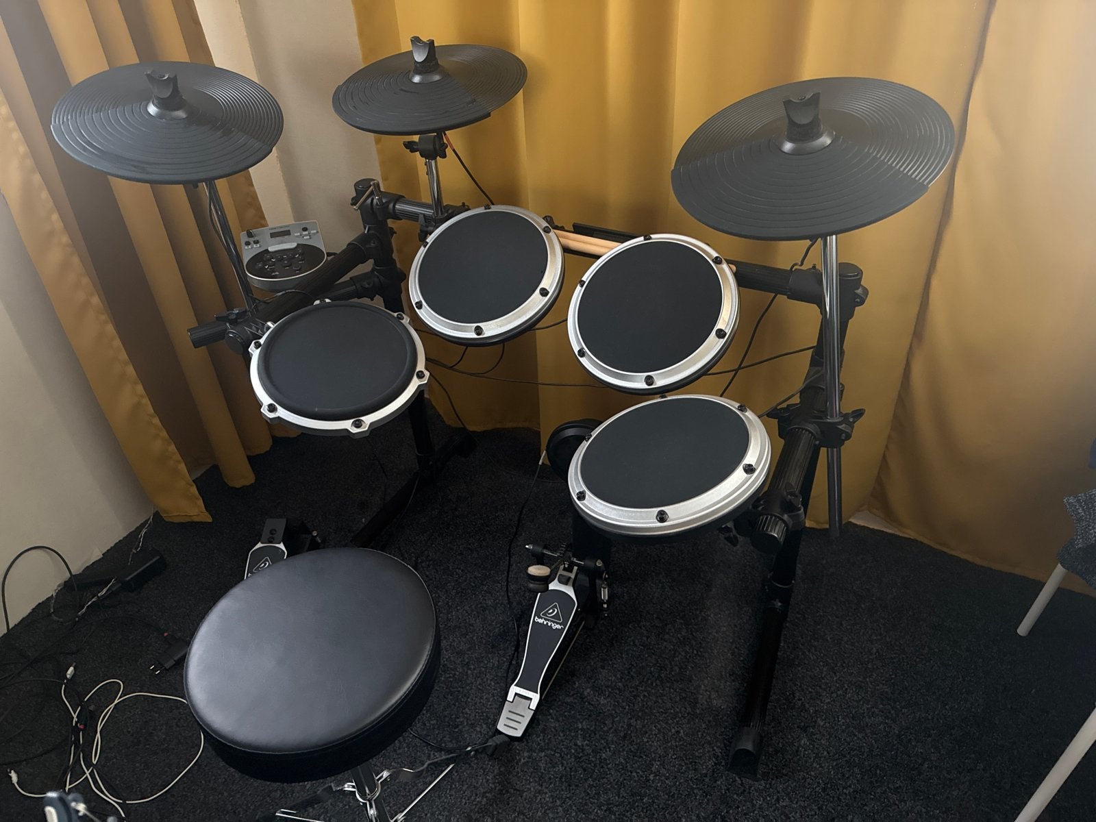Behringer HDS110USB Elektronisch Drumstel, Ophalen, Gebruikt, Overige merken, Elektronisch