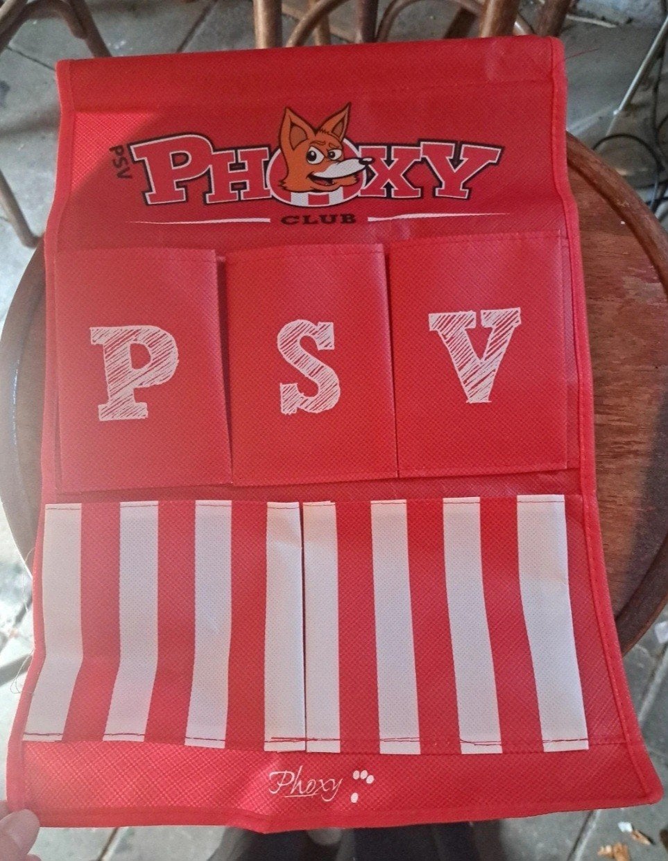 PSV Phoxy Club opbergzak, Verzamelen, Ophalen of Verzenden, Zo goed als nieuw, PSV, Overige typen
