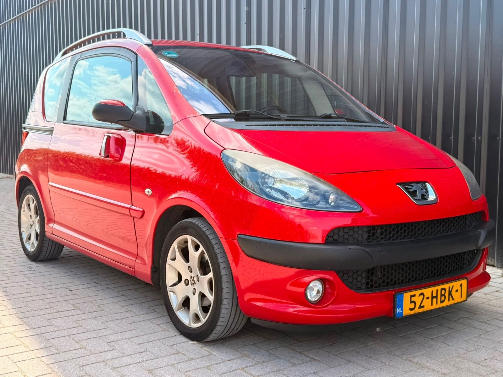 Peugeot 1007 1.6-16V Sporty, Auto's, Peugeot, Gebruikt, 4 cilinders, 4 stoelen, Bedrijf
