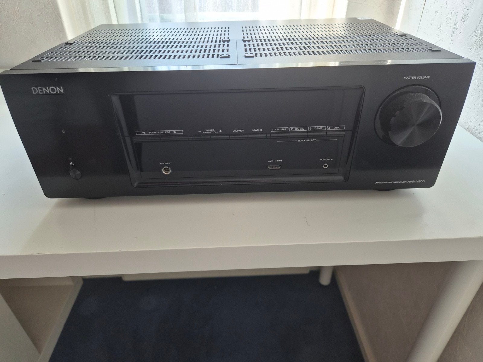 Denon AVR-X500 AV-receiver - Zo goed als nieuw