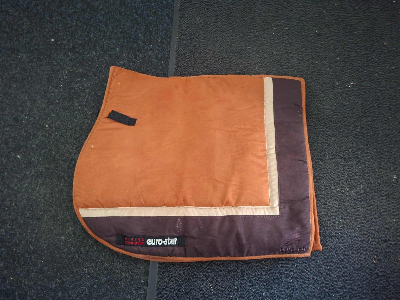 Dekje eurostar size full vzh spring, Dieren en Toebehoren, Gebruikt, Bruin, Springdekje, Full (L)