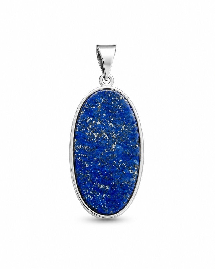 Lapis Lazuli Hanger Veritas - Echt Zilver, Info@sacredstones.nl, Nieuw, Haarlemmerstraatweg 31, SACRED STONES