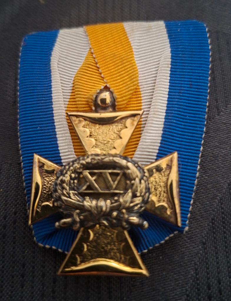 Officiers/jenever kruis XV, Verzenden, Landmacht, Nederland, Lintje, Medaille of Wings