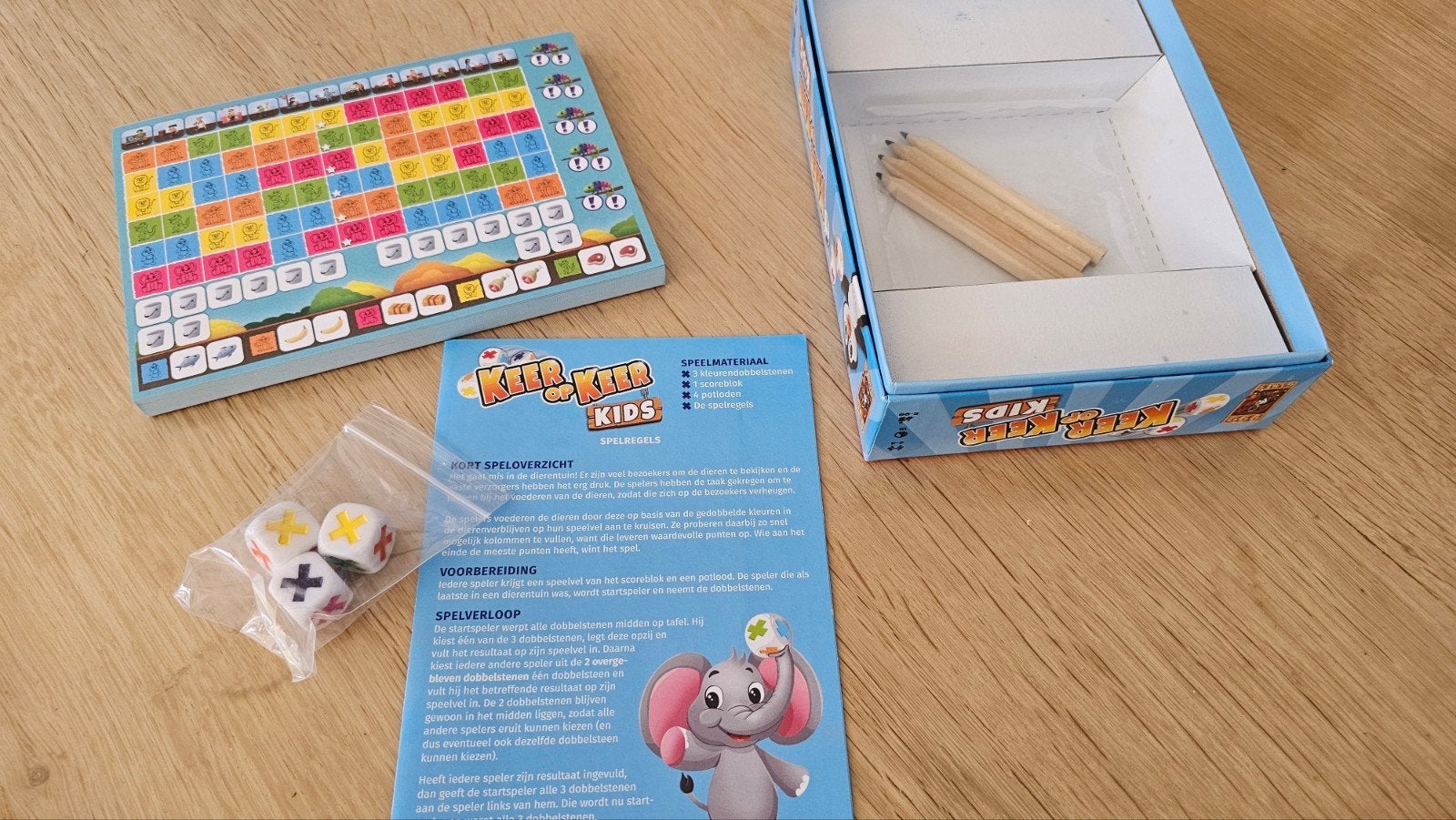 keer op keer kids, Ophalen, Zo goed als nieuw