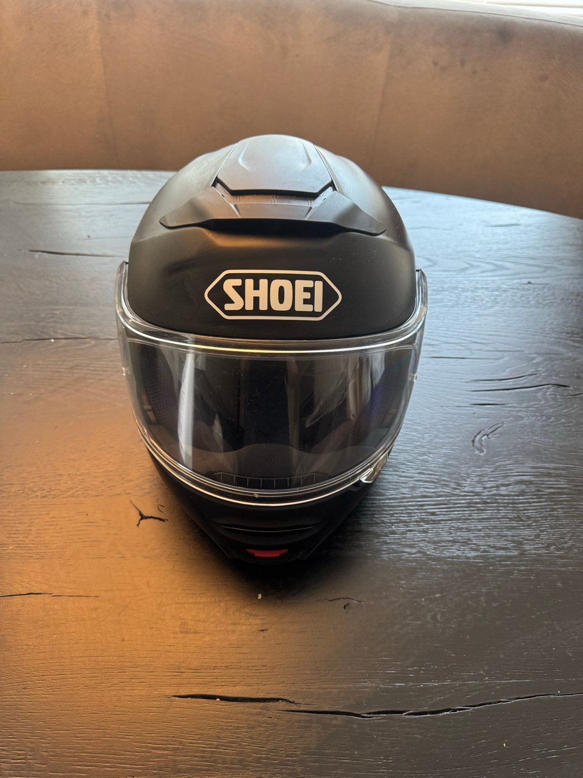 Shoei Neotec II Systeemhelm - Mat Zwart - Maat XL, Motoren, Ophalen of Verzenden, Tweedehands, Systeemhelm, Shoei