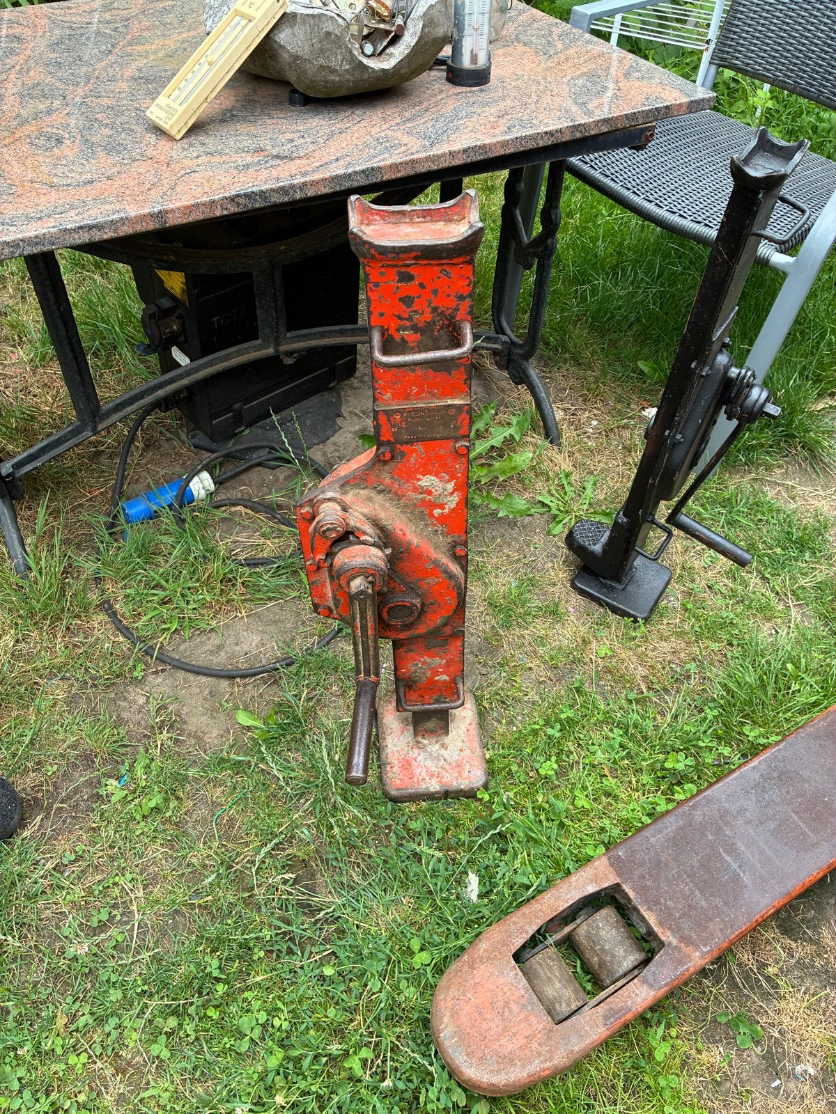 Peddinghaus Krik 5T - Made in Germany (1971), Auto diversen, Krikken, Ophalen of Verzenden, Gebruikt, Manueel, Schaarkrik