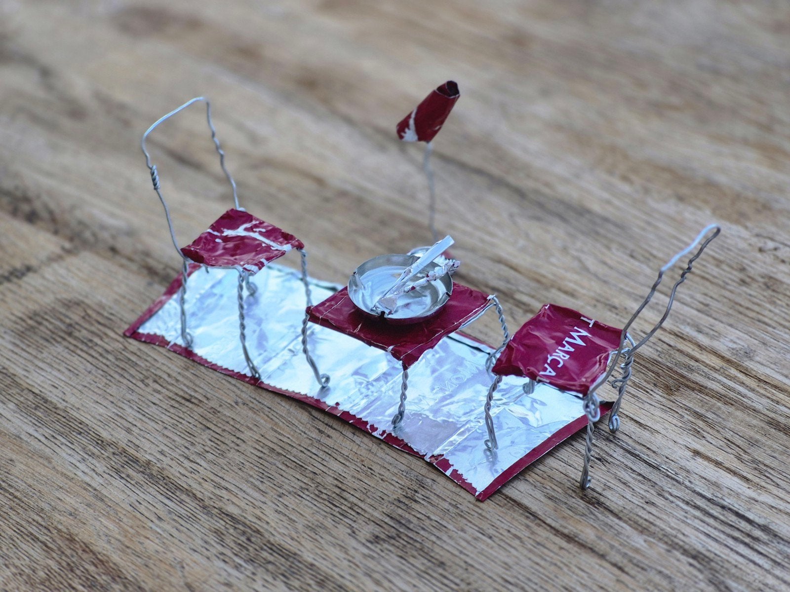 Miniatuur setje Franse tafereel., Verzamelen, Poppenhuizen en Toebehoren, Ophalen of Verzenden, Zo goed als nieuw, Poppenhuis
