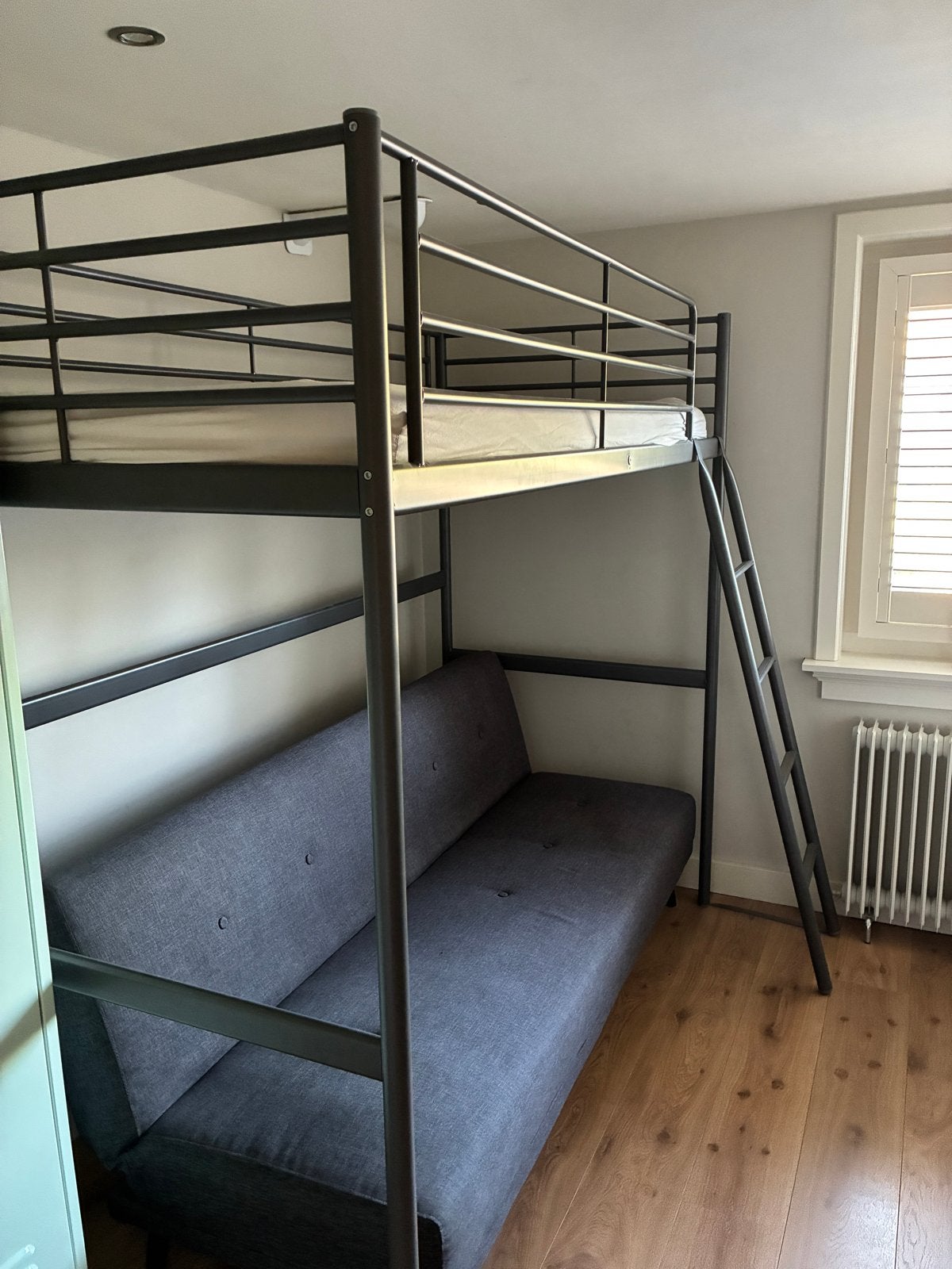 Ikea Svarta Hoogslaper - 90x200 cm, Ophalen, Gebruikt, Eenpersoons, 200 cm